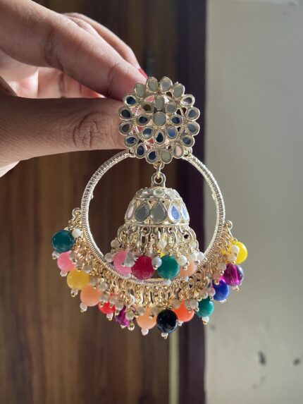Multi Colour Jhumki