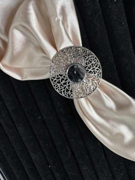 Oxidise Big Round Ring