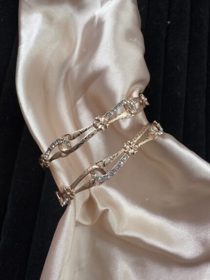 AD Stylish Bangles - Pair of Two