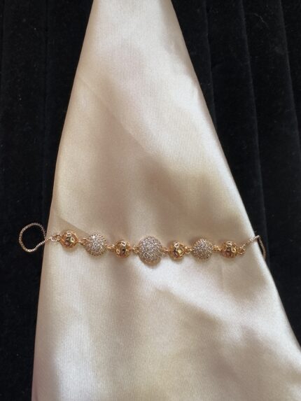 AD Push Pull Bracelet - Small Circles