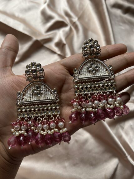 Etnic Earrings - Mauve