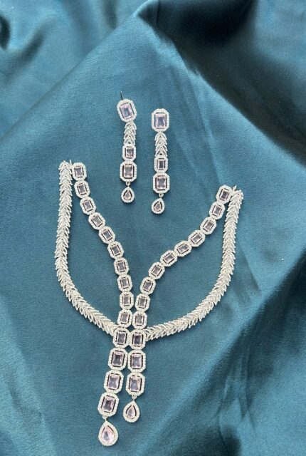 AD Necklace Set - Pink