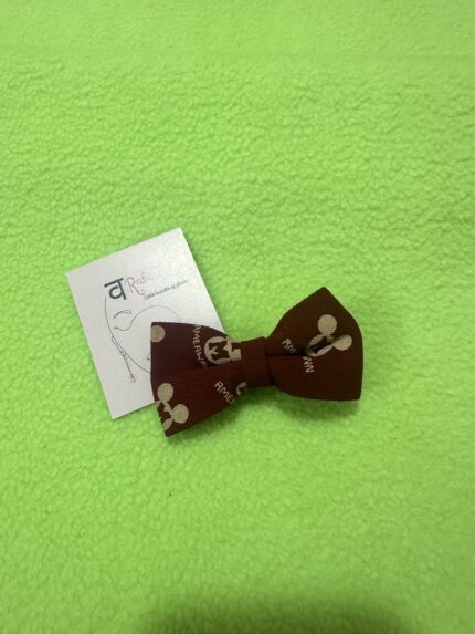 Bow Pin - Maroon
