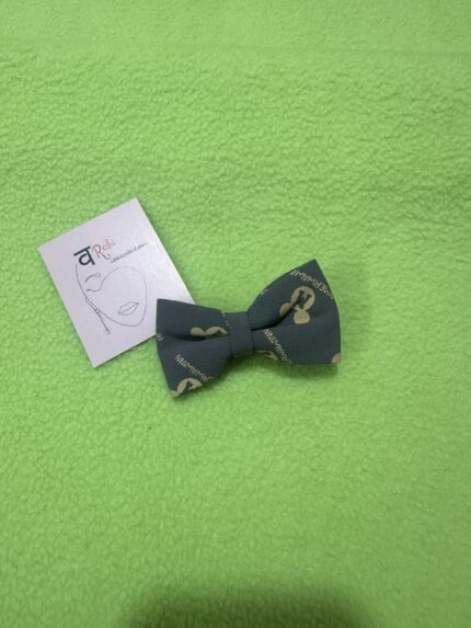 Bow Pin - Grey