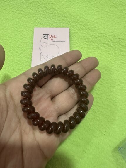 Spiral Rubberband - Dark brown
