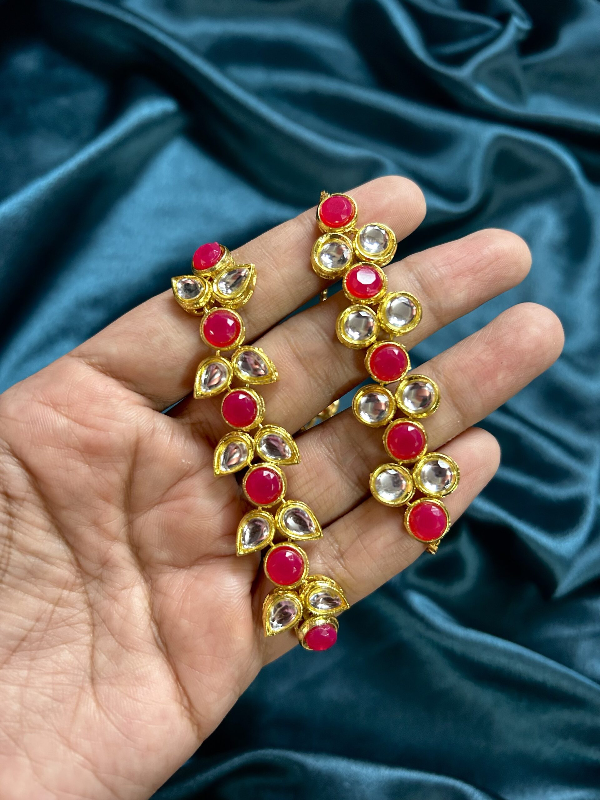 Golden Kundan Bracelet