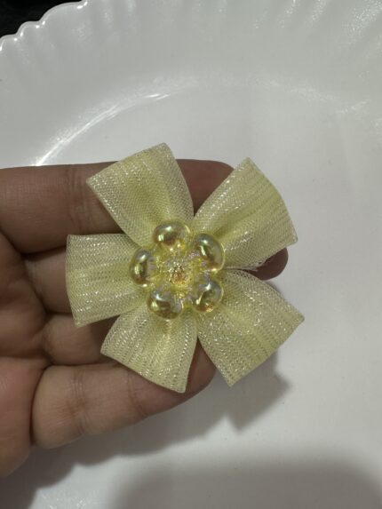 Flower Pin - Yellow