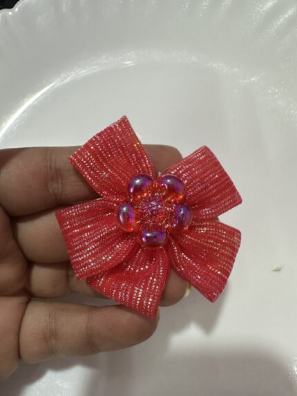 Flower Pin - Red