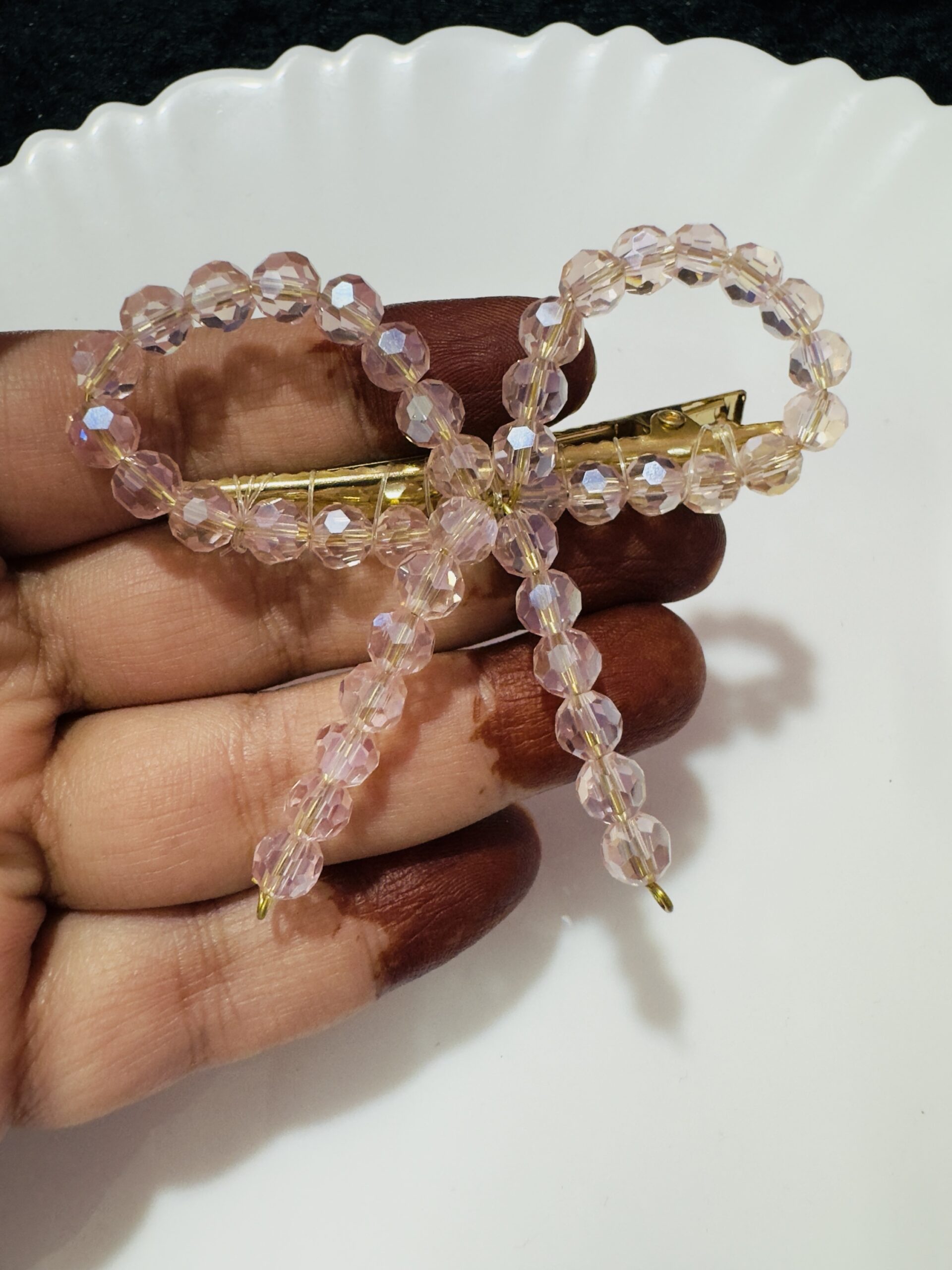 Crystal Pin - Pink