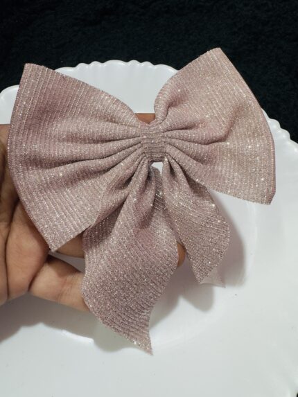 Bow Pins - onion Pink