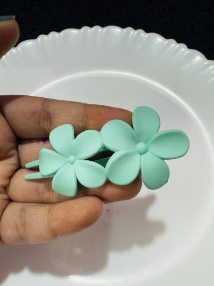 Flower Pin - Sea Green