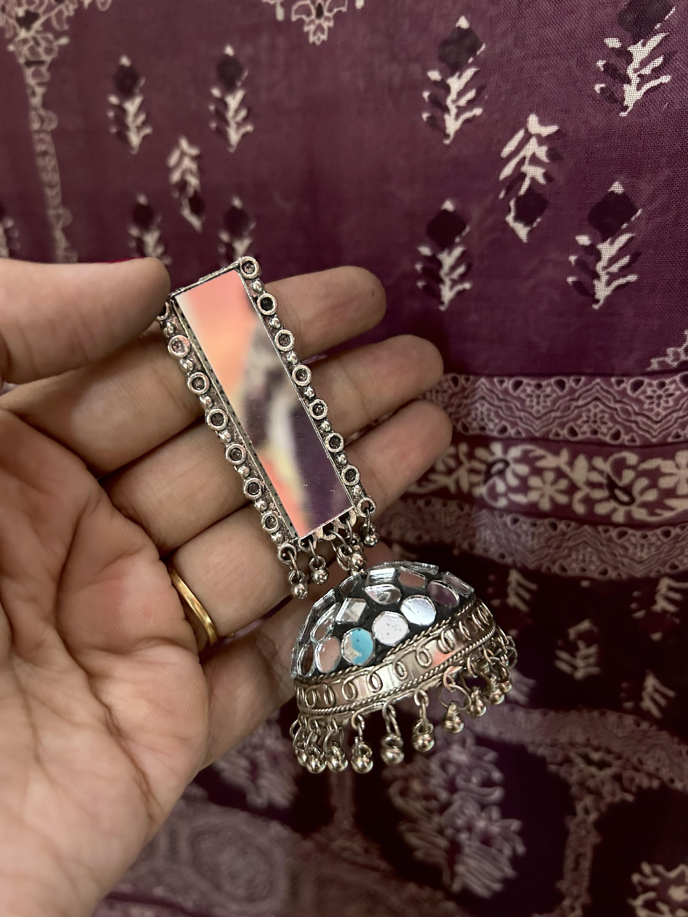 Oxidise Jhumki