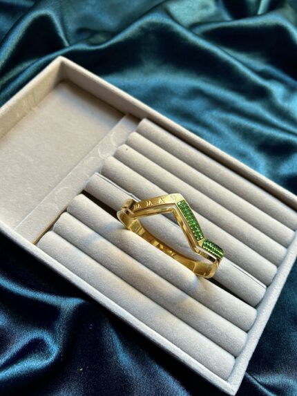 Anti Tarnish Green kada Bracelet