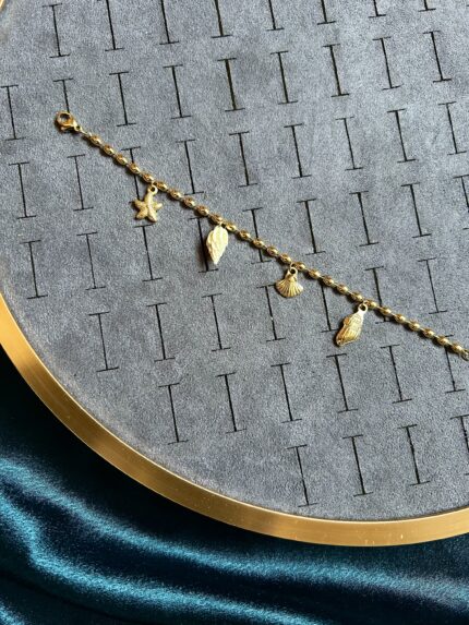 Anti Tarnish Shell Chain Bracelet