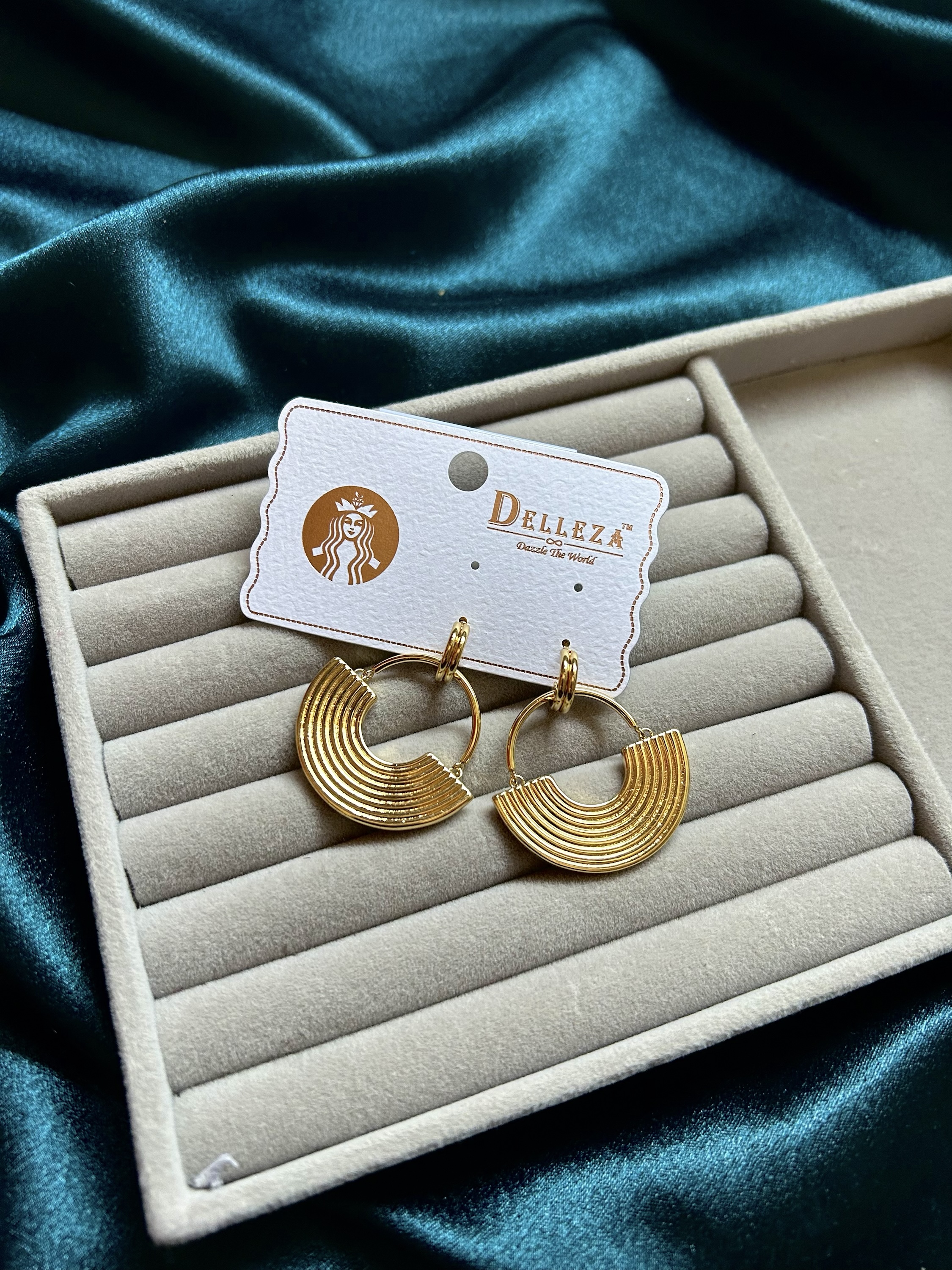 Anti Tarnish Semi Earrings