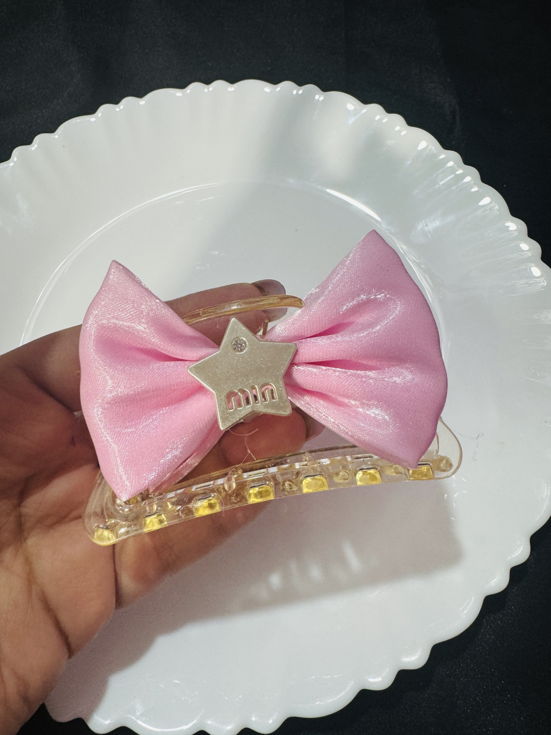Bow Clutchure Big - Pink