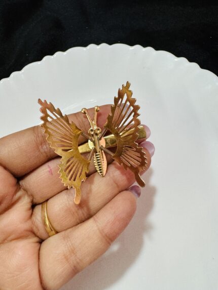 Golden Butterfly Pin