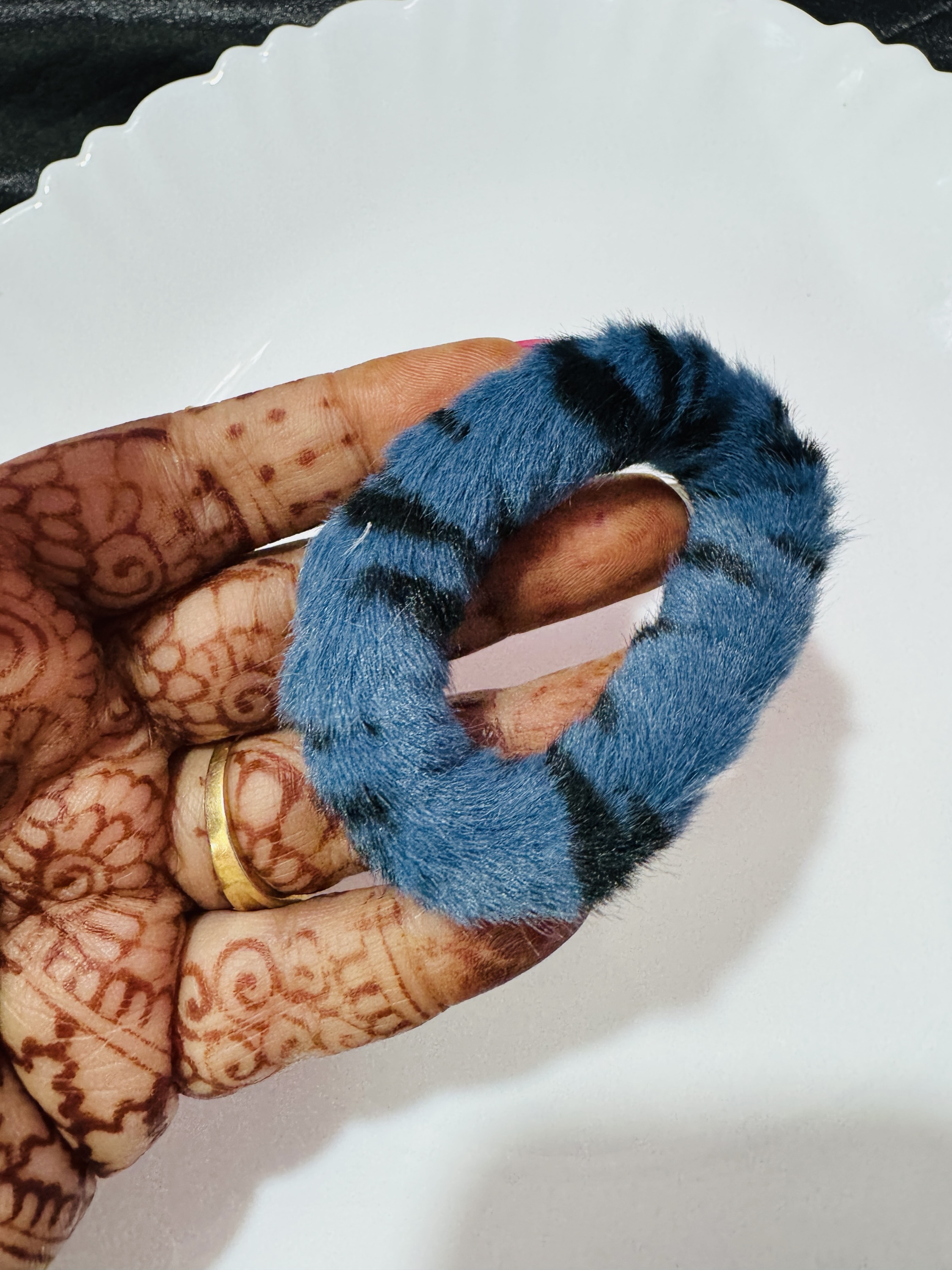 Blue Rubberband