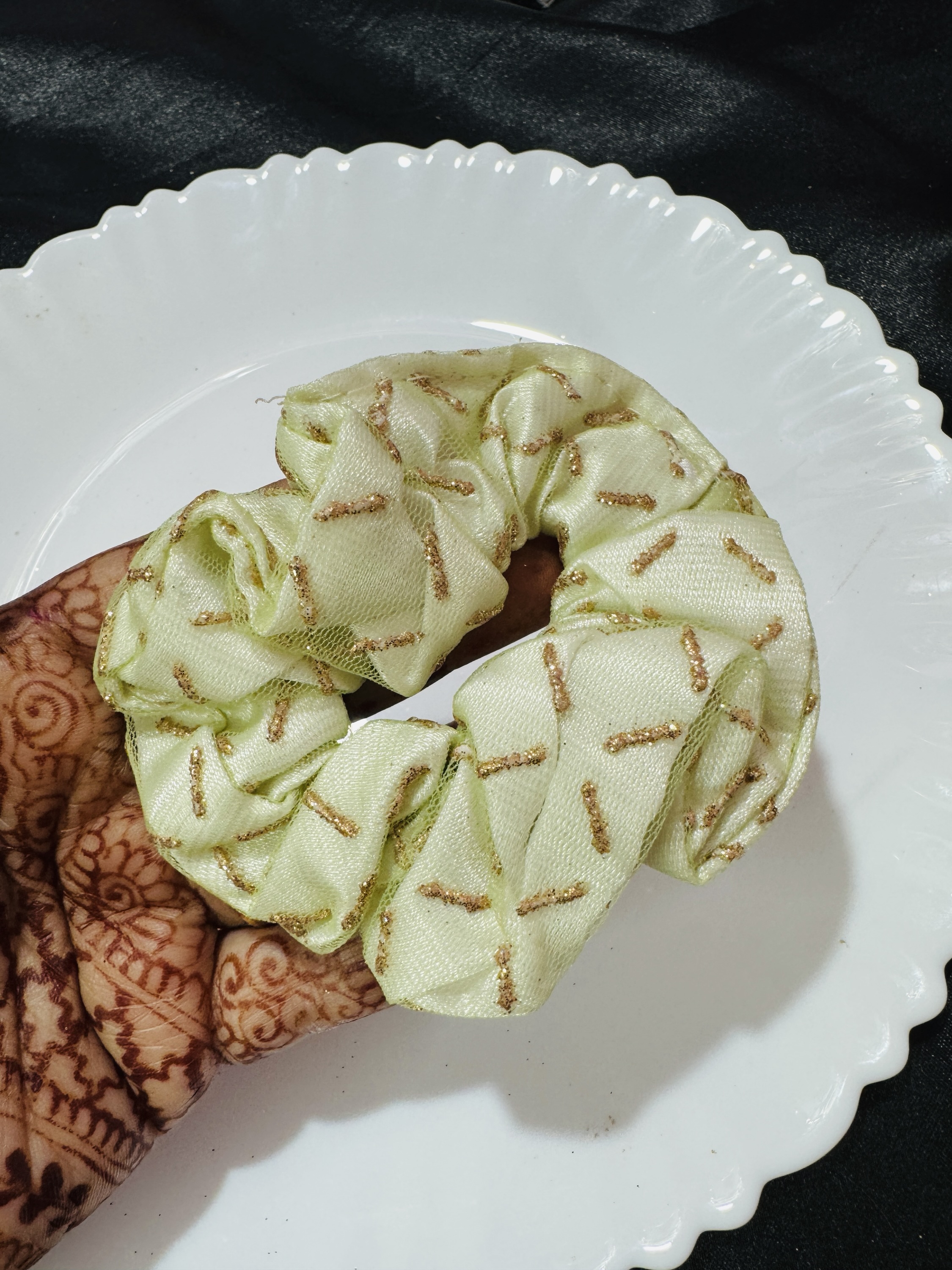 Green Scrunhie