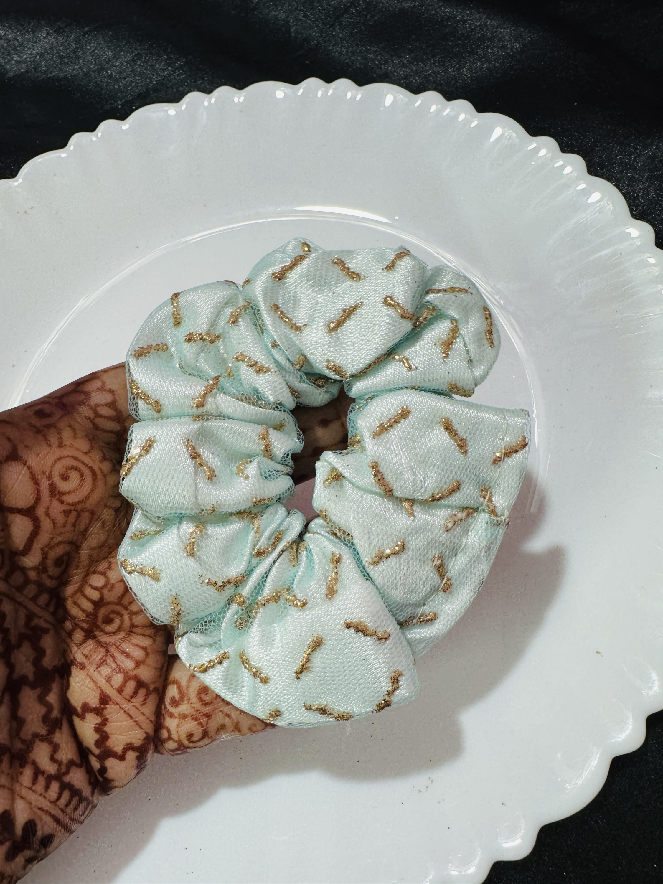 Blue Scrunhie