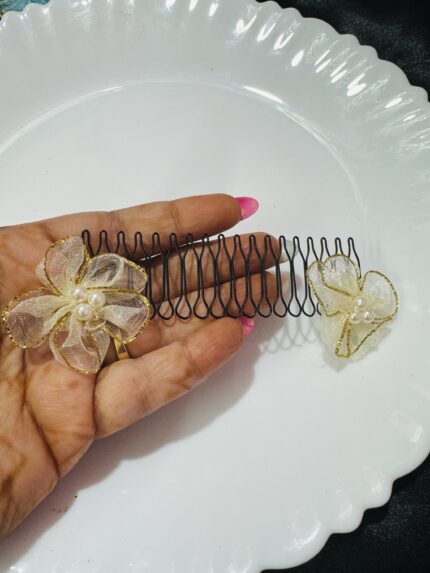 Hair Fix Comb Clip - Yellow