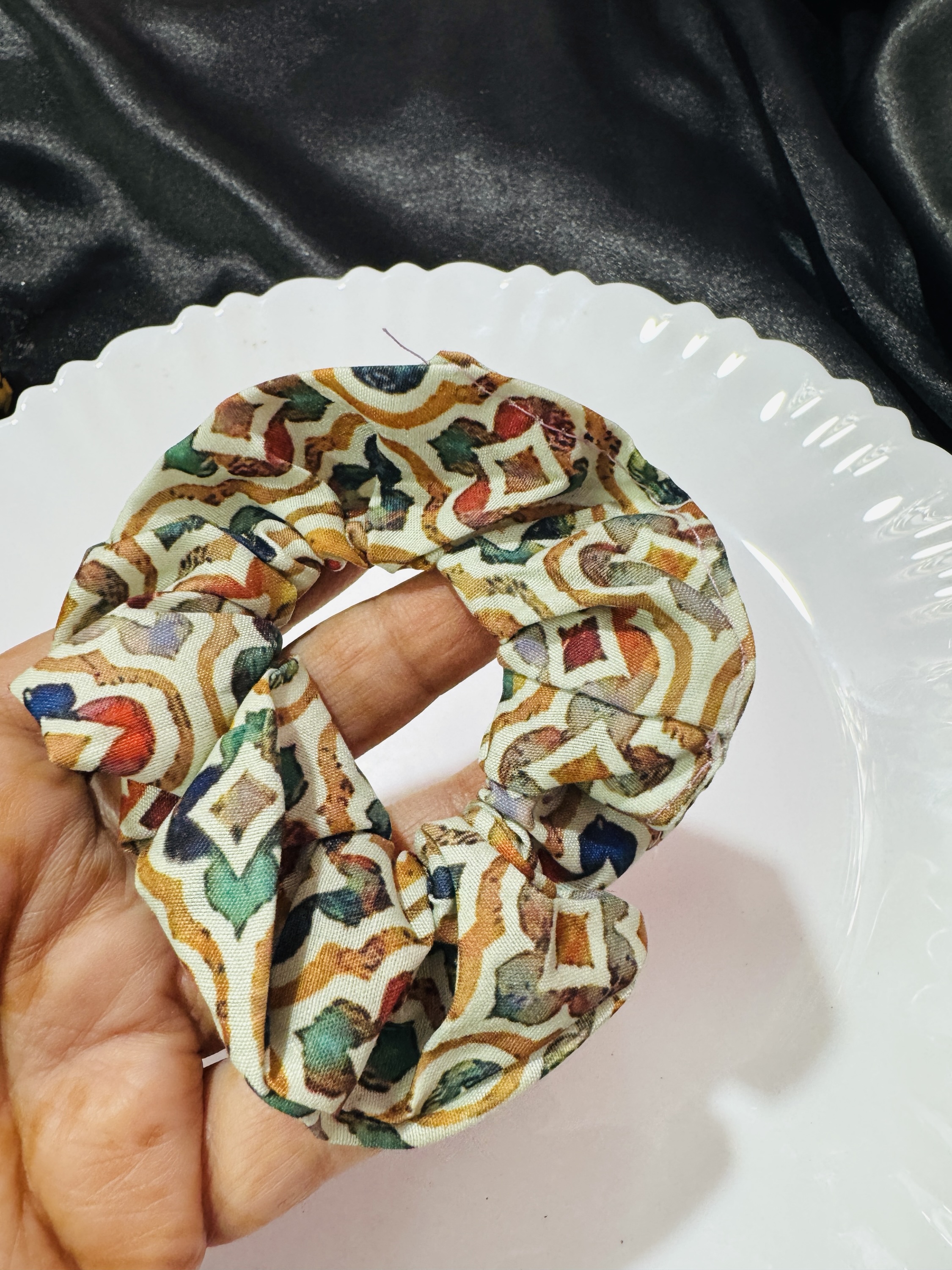 Printed Multi Scrunhie