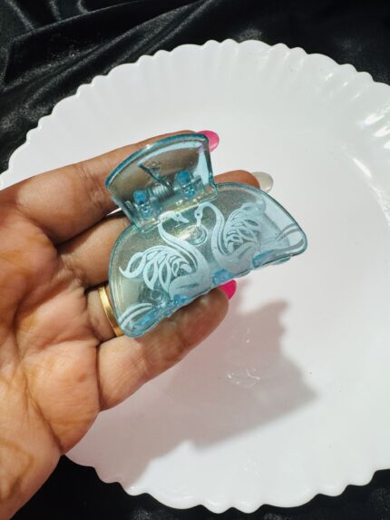 Blue Printed Clutchure
