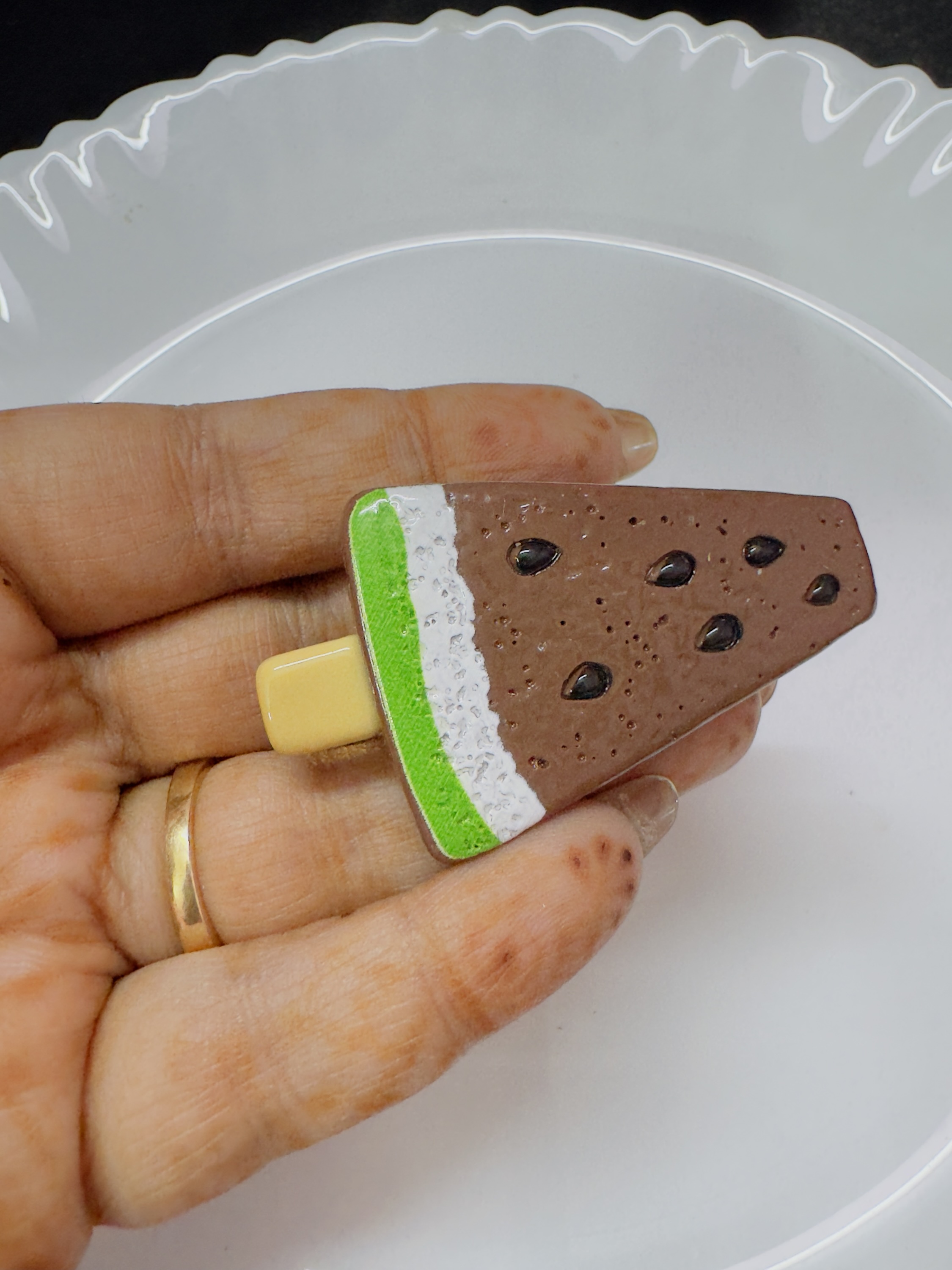 Brown Hair Pin