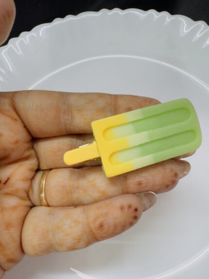 Green Yellow Candy Pin