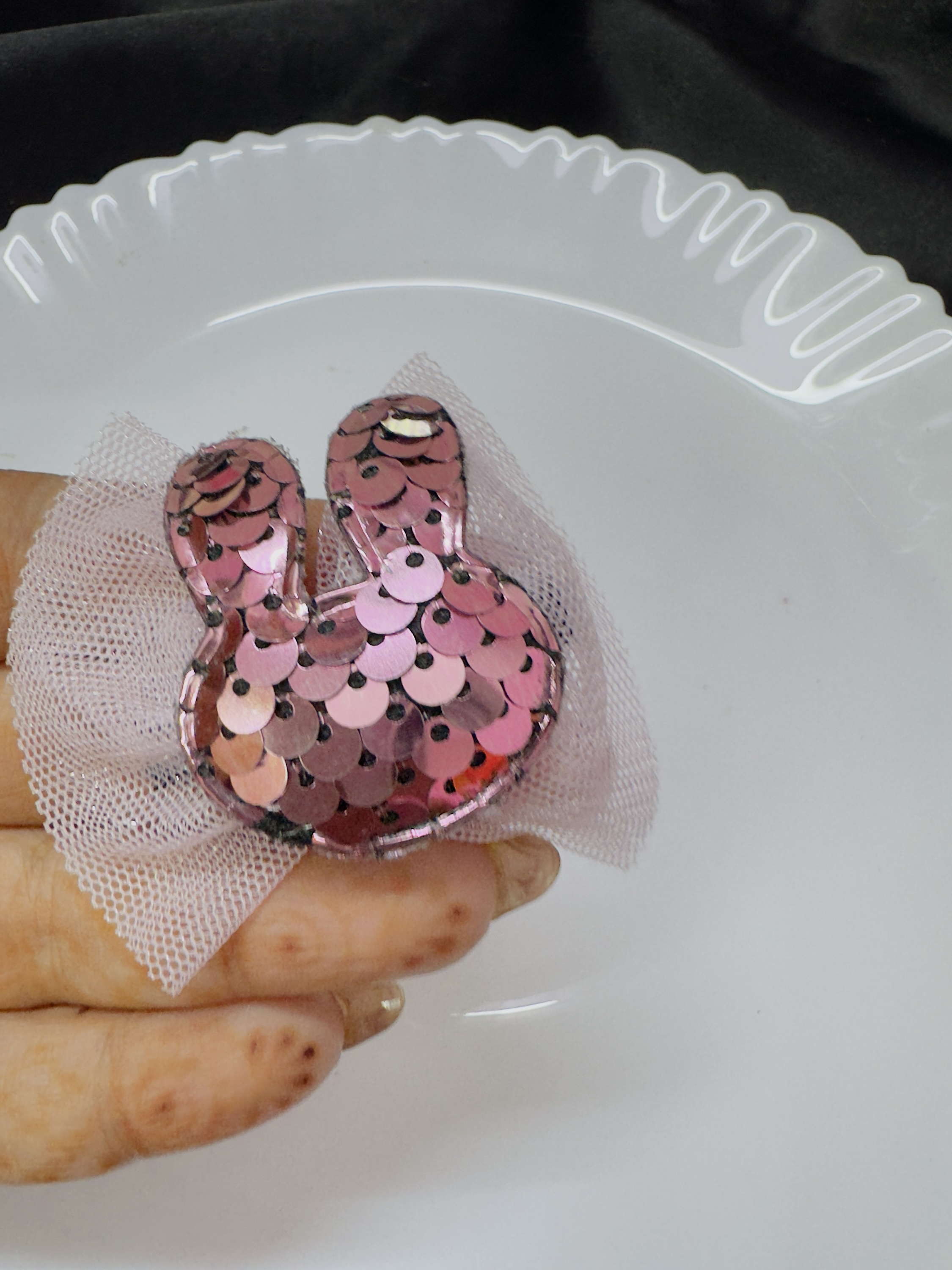 Pink Bunny Pin