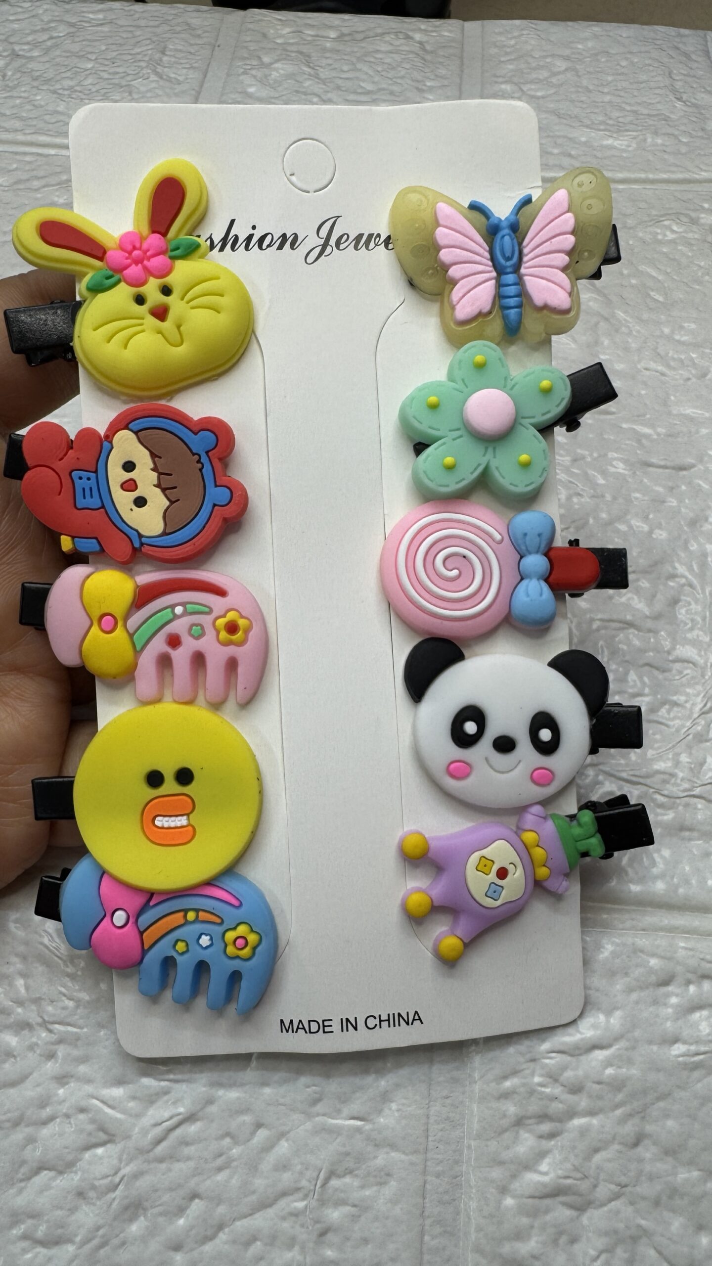Hair Clip Set - Pack of 10 Clips