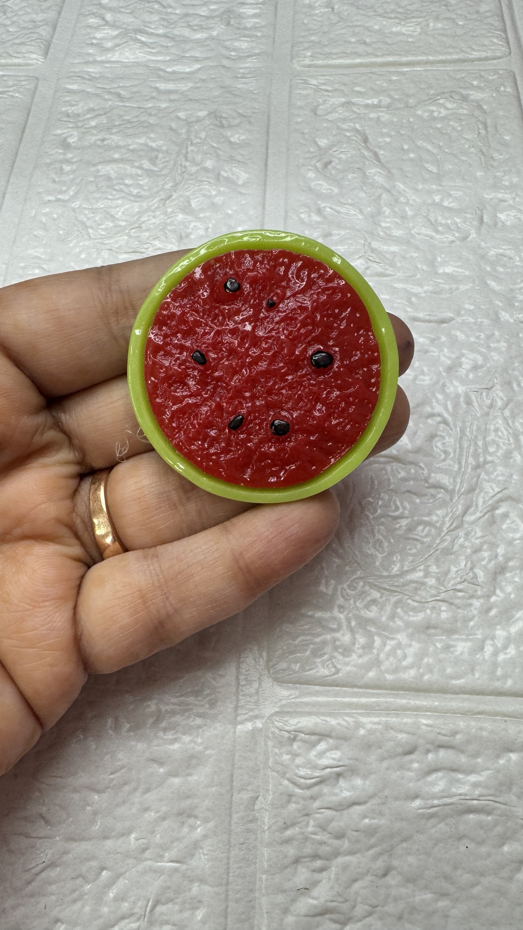 Watermelon Hair Clip
