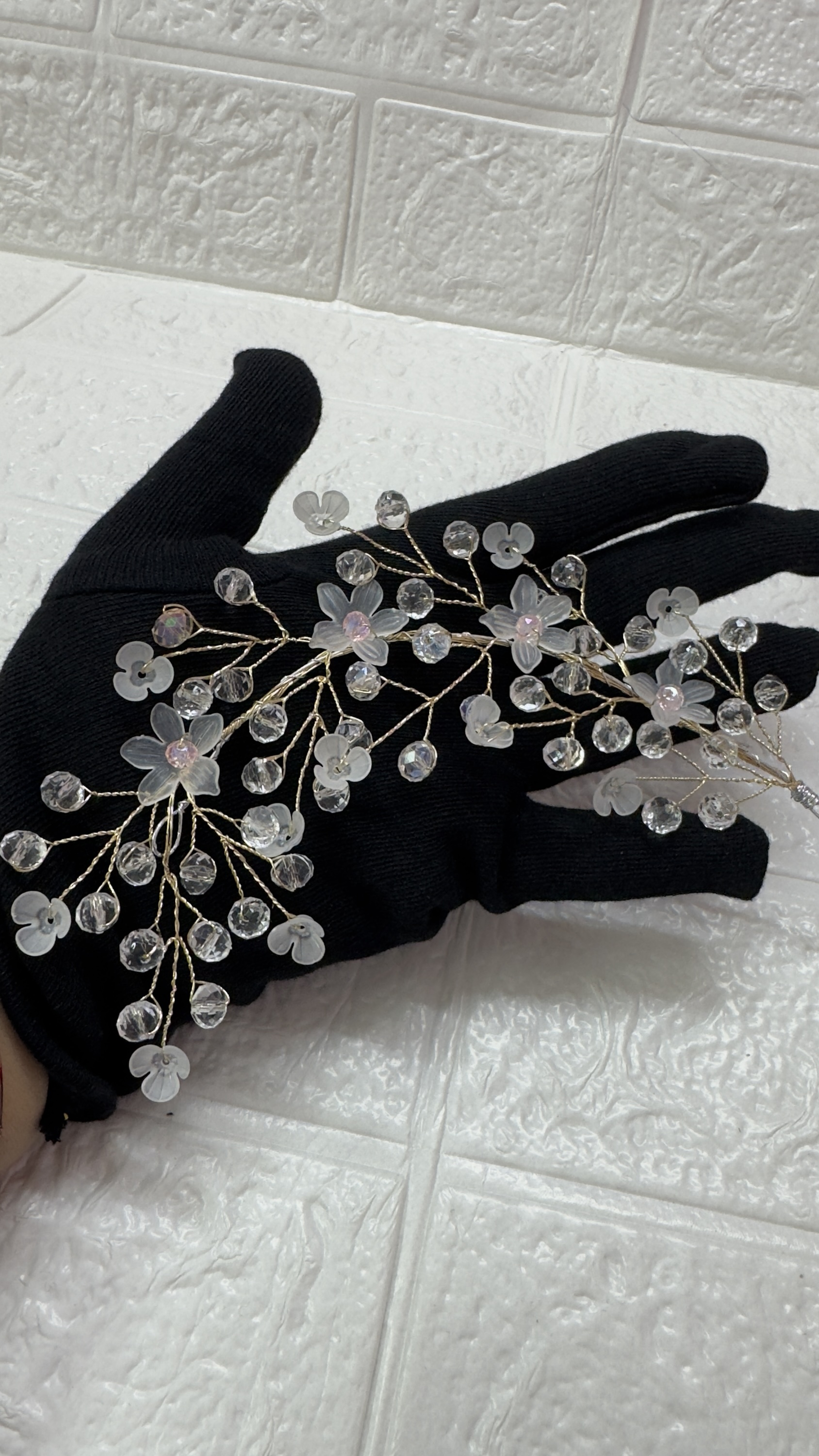 Hair Styling - White Pink