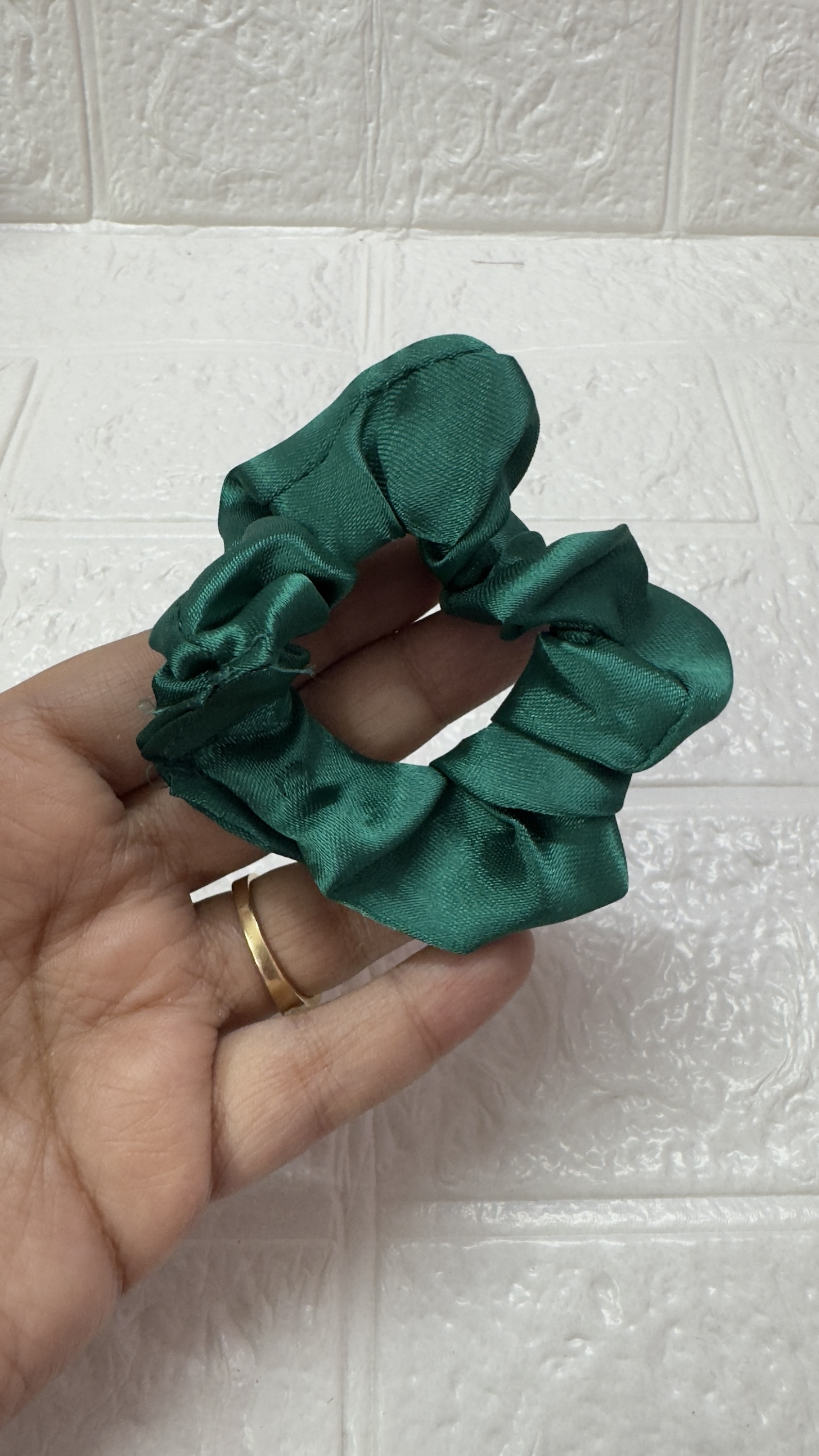 Dark Green Scrunhie