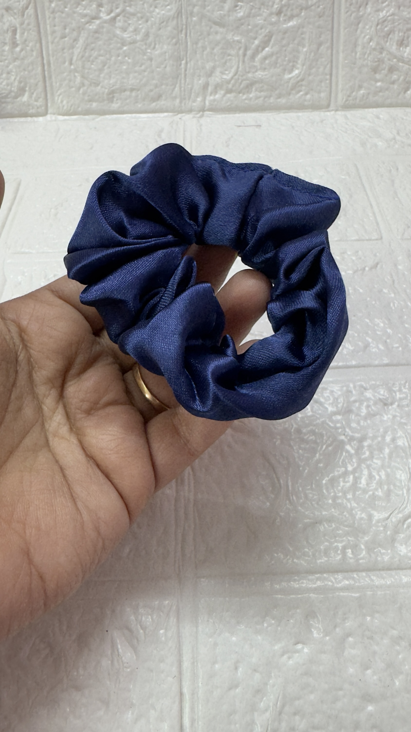 Navy Blue Scrunhie