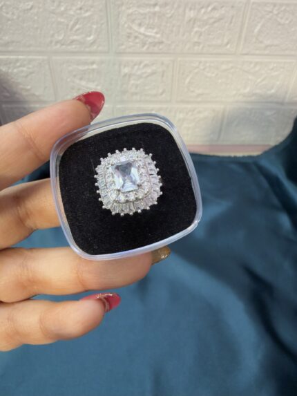 AD Silver Ring - R24