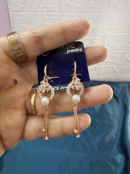 AD CZ Earrings -12