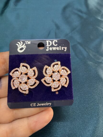 AD CZ Studs - 18