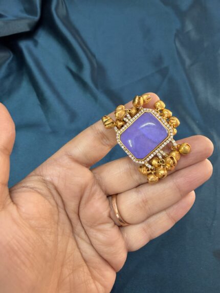 Lavender Kashmiri Ring