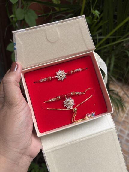 AD Premium Bhaiya bhabhi Rakhi Gift Box