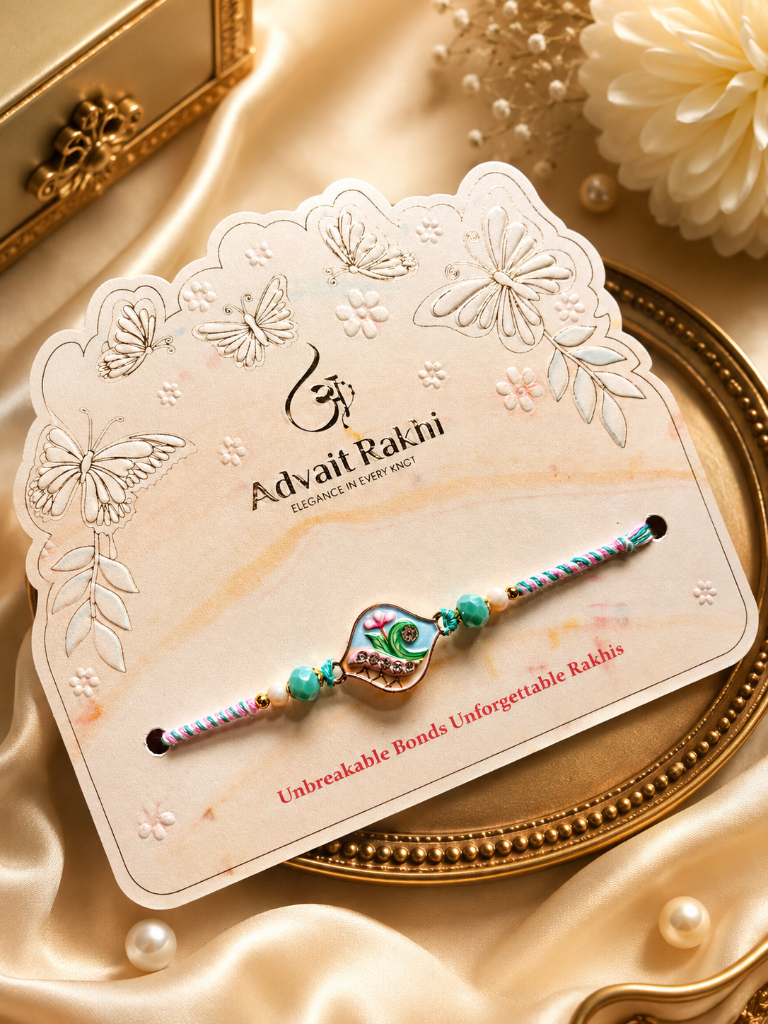Quirky Enamel Charm Rakhi
