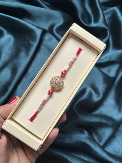 Beautiful designer AD Rakhi