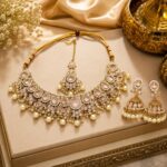 Beautiful Pakistani Set With Earrings and Mangtika