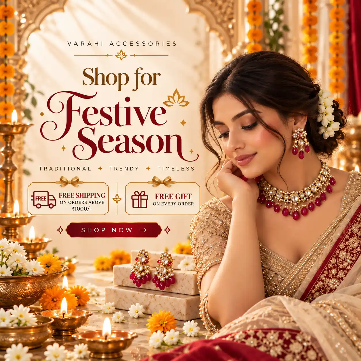 Festive Season Jewelry Showcase
