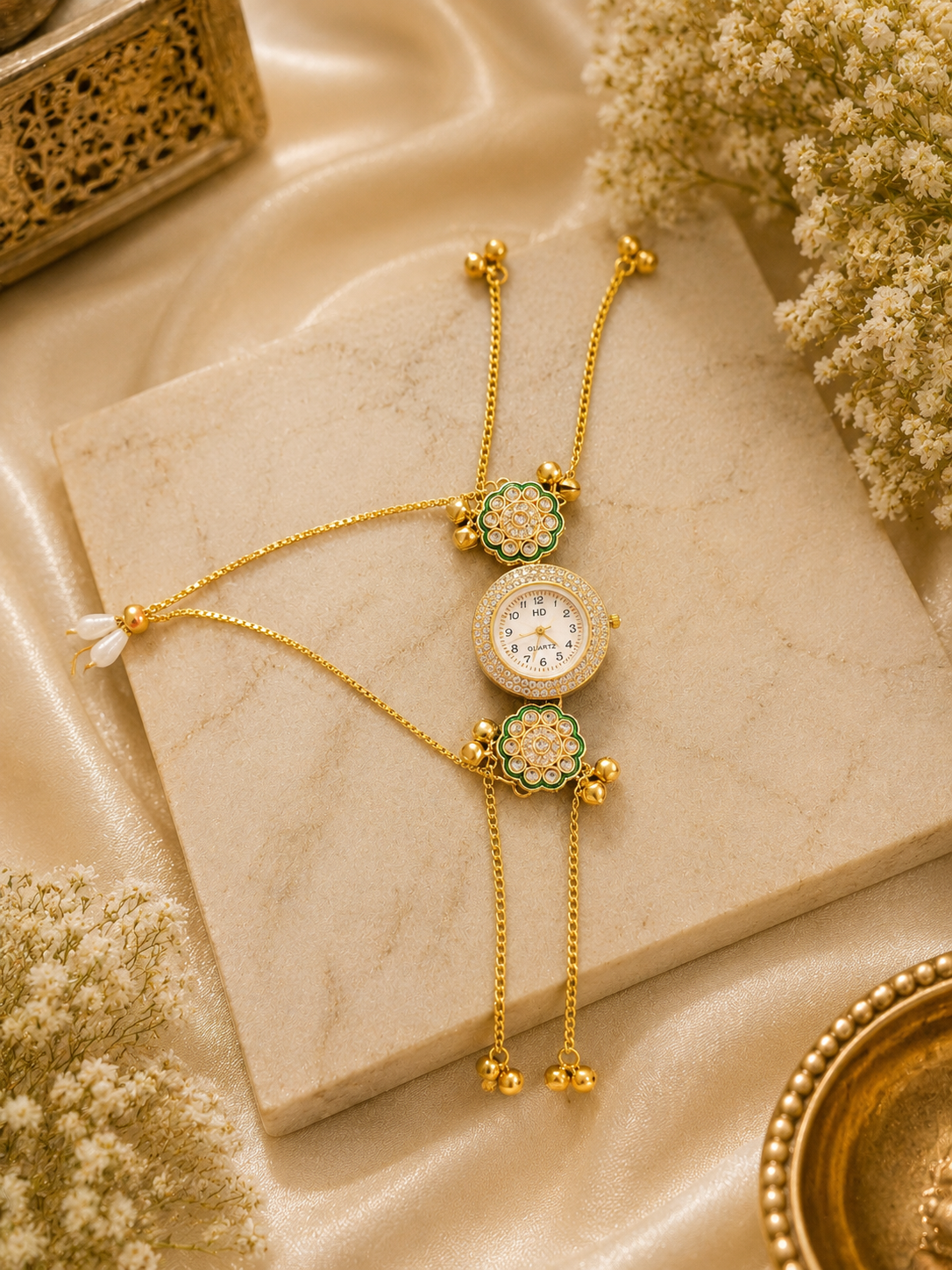 a05f1f7c-5929-4b76-b224-7d962148d448.png Women Dial & Bracelet Style Straps Analogue Watch -W15 - Image 1