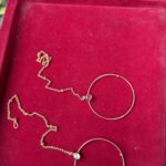 Silver Nose ring With Chain