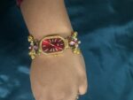 Women Dial & Bracelet Style Lotus Straps Analogue Watch -W12 - Image 6