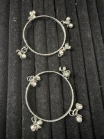 Oxidised Ghungroo Bangles - Pair of Two - Image 7