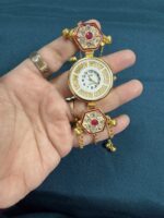 Women Dial & Bracelet Style Straps Analogue Watch -W13 - Image 3