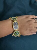 Women Dial & Bracelet Style Straps Peacock Analogue Watch -W14 - Image 6
